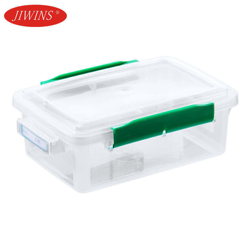 Manufacturer Direct Sale Plastic Food Storage Box Transparent Food Container Box With Locking Lid For Kitchen