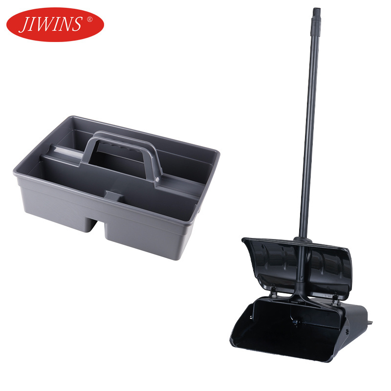 JIWINS Commercial Housekeeping Trolley Hotel Room Cleaning Carts Multifunctional Housekeeping Carts for Hotel Cleaning Service