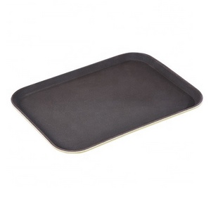 Custom Restaurant Non Slip Fast Food Tray Fiber glass Jiwins Rectangle Standard Fiber Glass Serving Tray