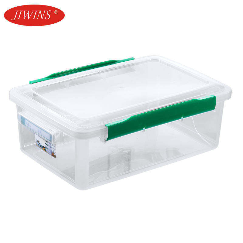 Manufacturer Direct Sale Plastic Food Storage Box Transparent Food Container Box With Locking Lid For Kitchen