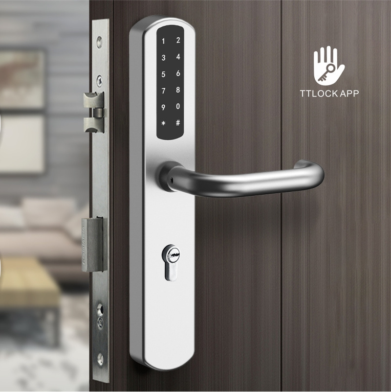 JIXIN Smart Outdoor Front Handle Door Lock