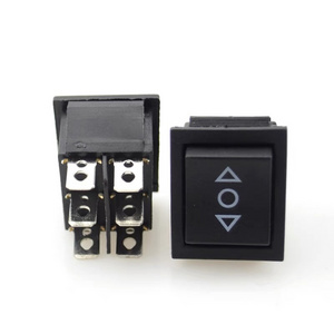 PINYI momentary rocker switch 3 position on off on 16(4)A 250V  KCD4 scambia rocker