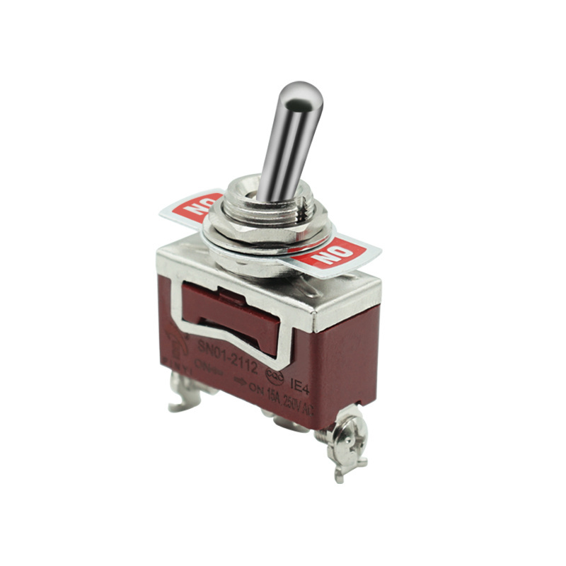 Stainless Steel Waterproof 3pin Toggle Swith 12V Heavy Duty Toggle Switch ON OFF ON Car Metal SPDT SPST 15A 250V