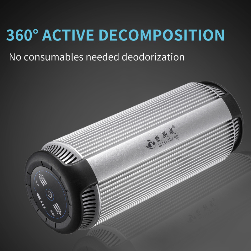 Car Air Purifier, High Efficiency Ozone Air Sterilizer Eliminates Smoke, Dust, Pollen and Bad Odors for Auto and Small Space