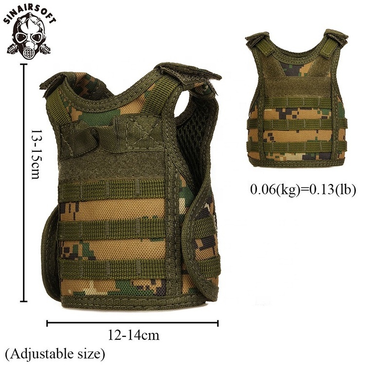 Sinairsoft Mini Beverage Cooler Hunting Game Vest Adjustable Lightweight Protective Hunting Vest Fast Release Hunting Vest