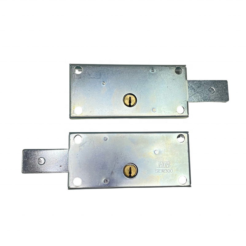 Two Side Roller Shutter Door Latch Bolt Rolling Door Locks Roll Up Gate Lock