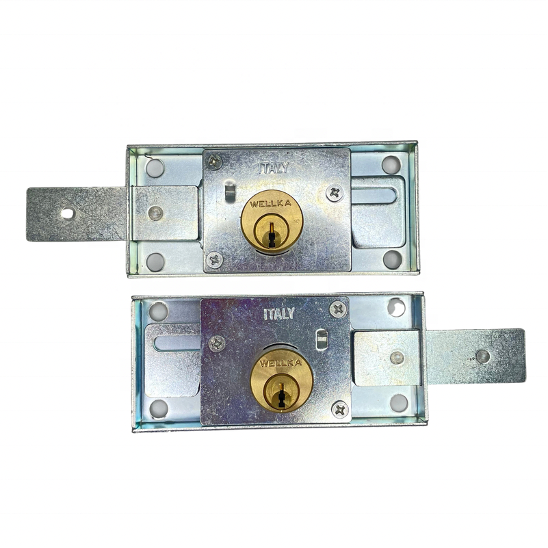 Two Side Roller Shutter Door Latch Bolt Rolling Door Locks Roll Up Gate Lock