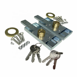 Two Side Roller Shutter Door Latch Bolt Rolling Door Locks Roll Up Gate Lock