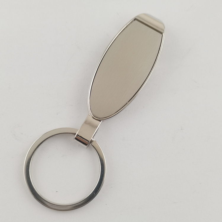 Vigreat Blank Sublimation Keychain Metal Key Rings Custom Name Stainless Steel DIY Stamping Blank Keyring Pet Tag