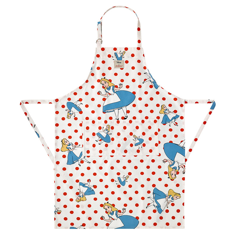 Wholesale Custom Cute Anime Cartoon Canvas Apron With Pockets Cat Work Apron