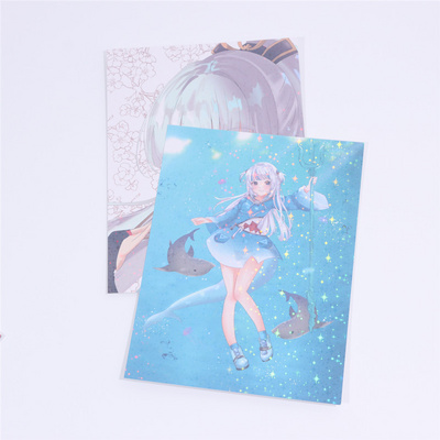 Vigreat High Quality Anime Posters Digital Printing Poster Custom Cartoon Stickers