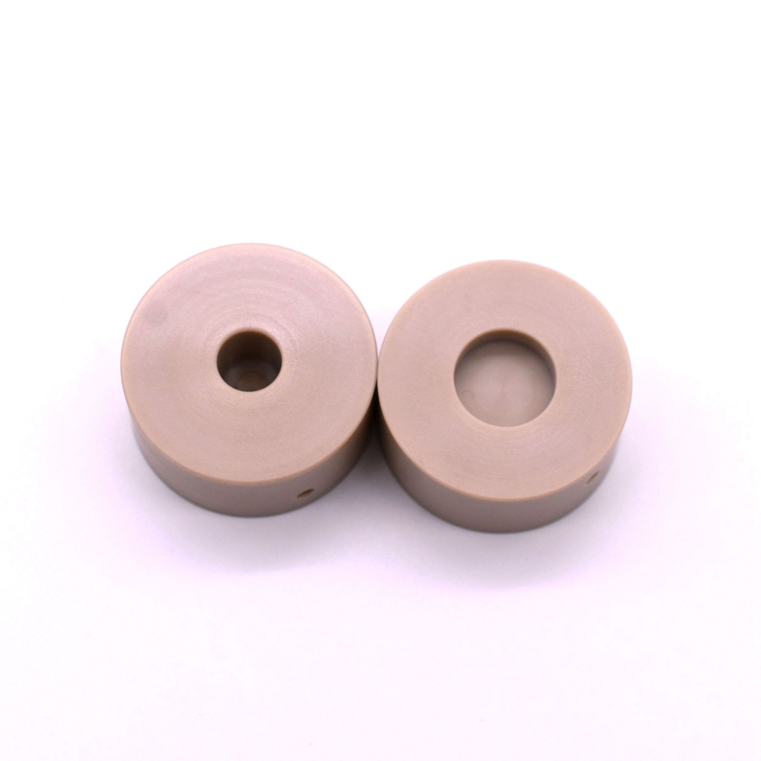 OEM lathe machining plastic spacer ABS/PTFE/Delrin/POM bearing parts