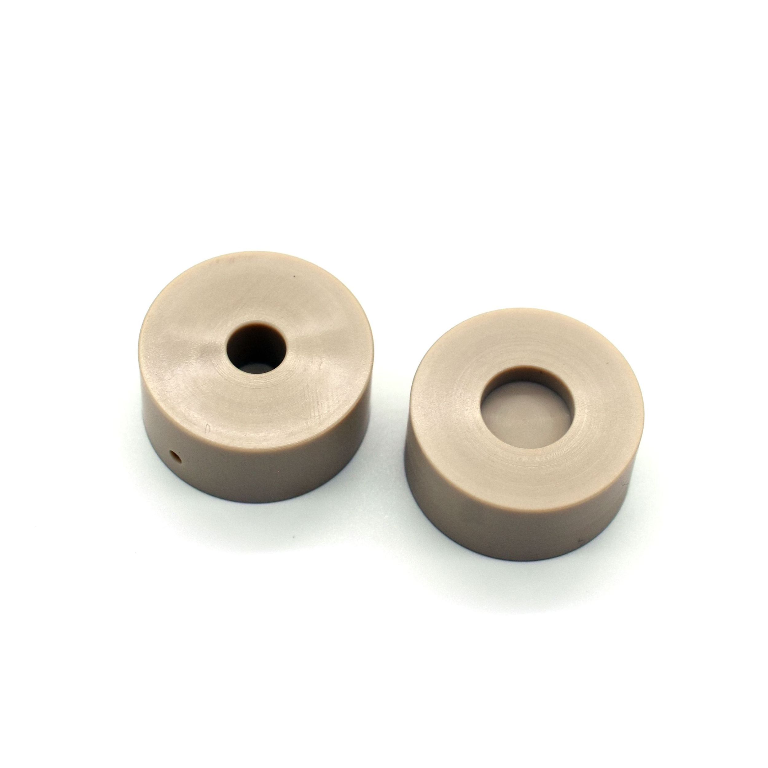 OEM lathe machining plastic spacer ABS/PTFE/Delrin/POM bearing parts