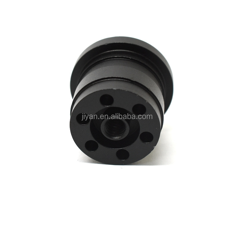 Custom Made CNC Precision Turning Machining Black Anodized Aluminum CNC customized Components