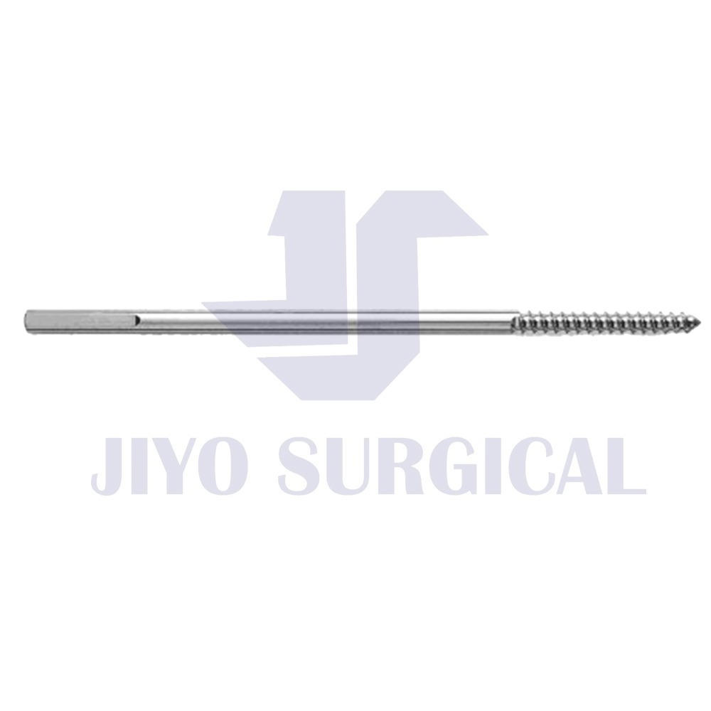 Orthopedic Self Tapping Implants External Fixation Bone Traction Threaded  Wire Pin Schanz Screw