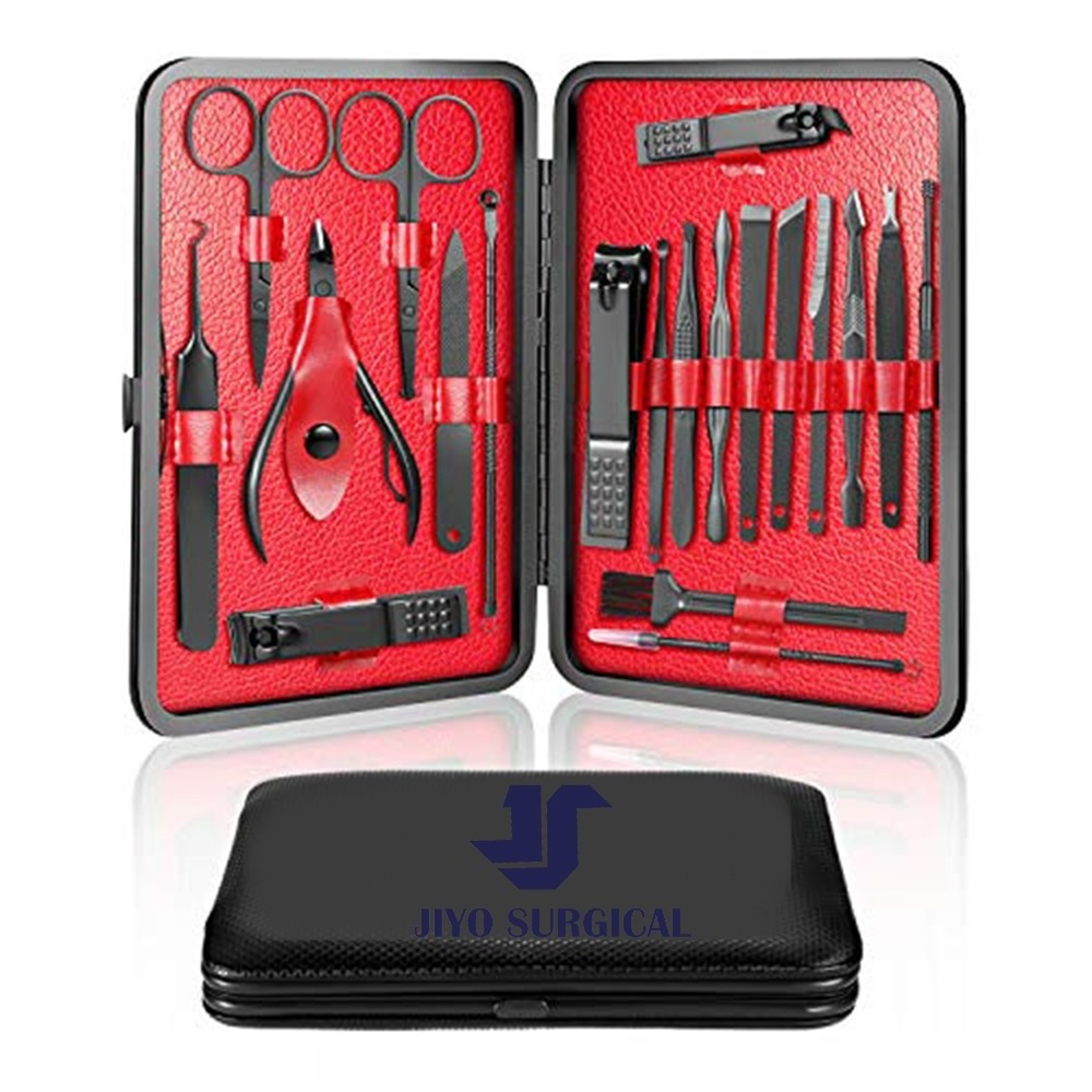 CE Approved New Personal and Professional Use Beauty Care Nail Clippers Kit with High Quality Nail Scissors 14pcs Manicure Set