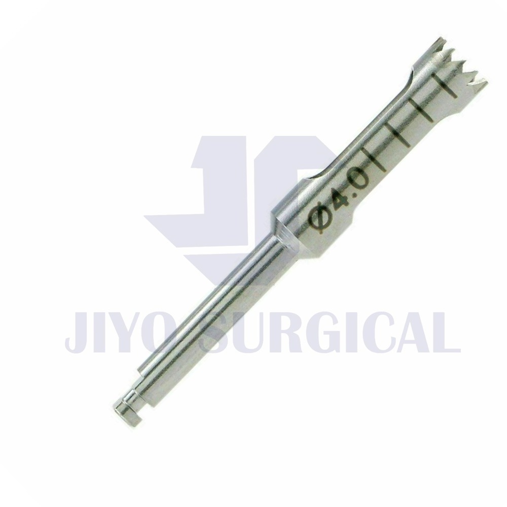 Most Selling Products Dental Implant Trephine Drill Surgical Instrument Irrigation Bone Graft  3.0mm By Jiyo Surgical Company