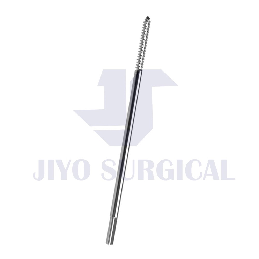 Orthopedic Self Tapping Implants External Fixation Bone Traction Threaded  Wire Pin Schanz Screw