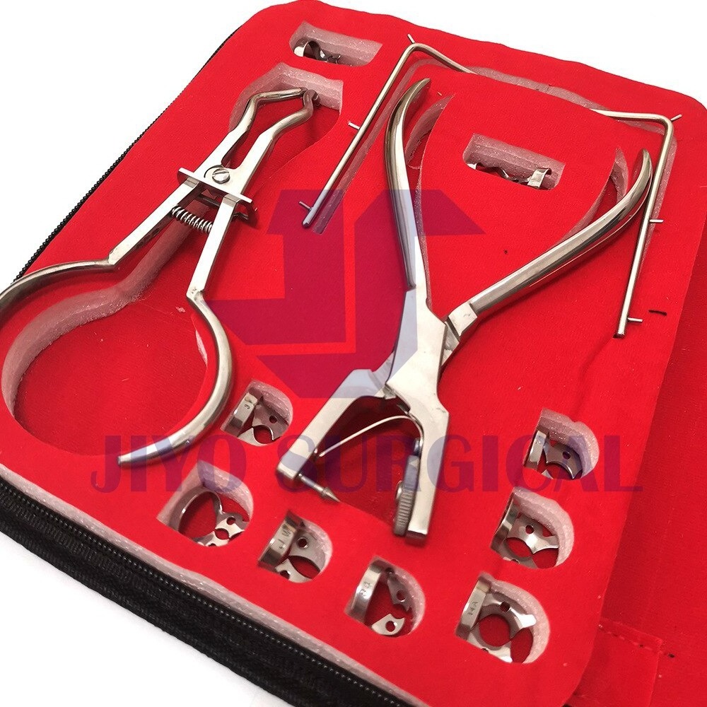 Top Of Our Production  High Quality Stainless Steel  Dental Instrument Rubber Dam Clamp Sets Surgical Instruments Kit