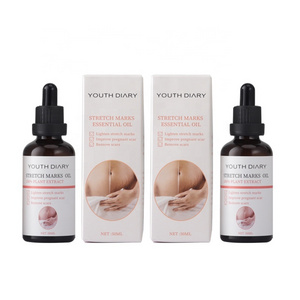 youth dairy stretch marks essential oils cream scar oil 100% natural pure  plant extract 7 days stretch mark removal oil