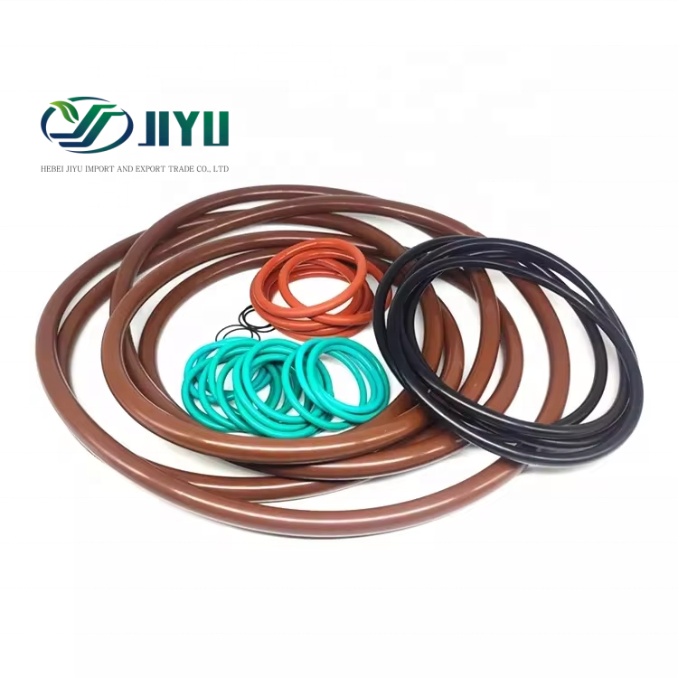 JIYU High Quality NBR HNBR EPDM FKM AFLAS FFKM Various Sizes Rubber Seals Manufacturer's O-Ring O-Ring O-Ring