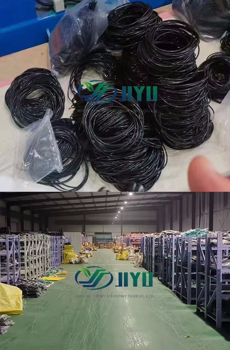 JIYU High Quality NBR HNBR EPDM FKM AFLAS FFKM Various Sizes Rubber Seals Manufacturer's O-Ring O-Ring O-Ring