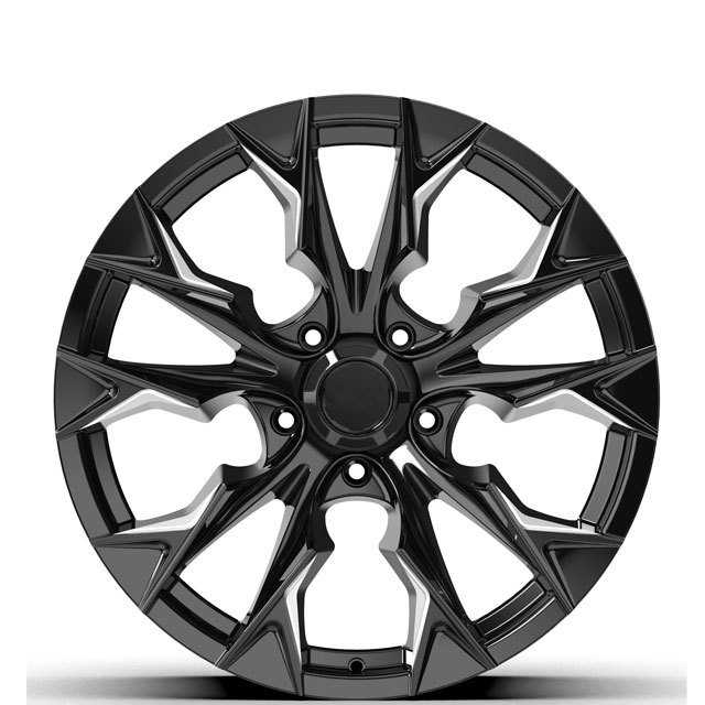 Jy 20 22 inch rims multi-spoke off-road wheels 5 and 6 holes for Hilux Tacoma Tundra Fortuner Land cruiser