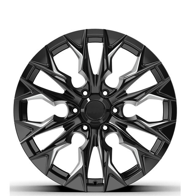 Jy 20 22 inch rims multi-spoke off-road wheels 5 and 6 holes for Hilux Tacoma Tundra Fortuner Land cruiser