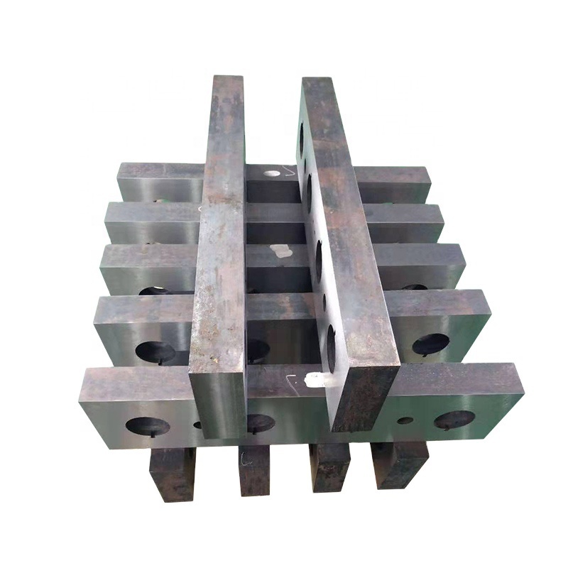 New H13K Industrial Gantry Shearing Blade Self-Pin Scrap Steel Shearing Blade from Factory