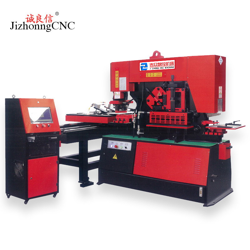 Q35Y Series Hydraulic Iron Worker Machine, Combined Punching and Shearing Machine, 65T - 315T Ironworker round bar cutting