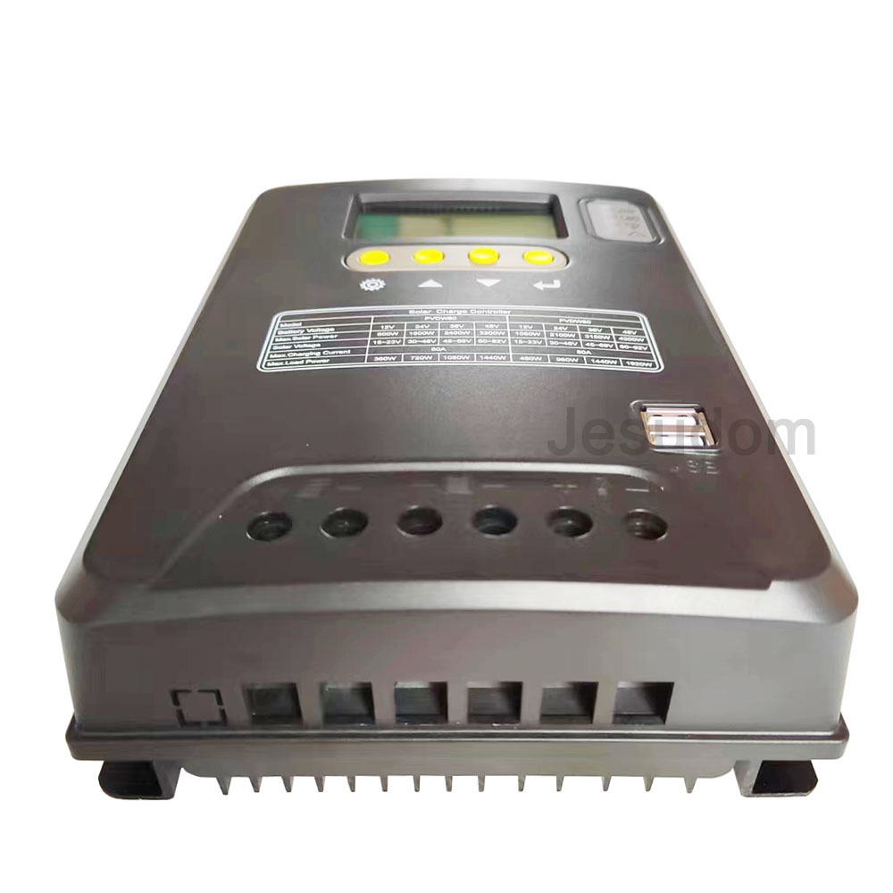 12V 24V 36V 48V Solar Charge Controller with Max.Charge Current 60A 80A 100A 120A Battery Charge Regulator