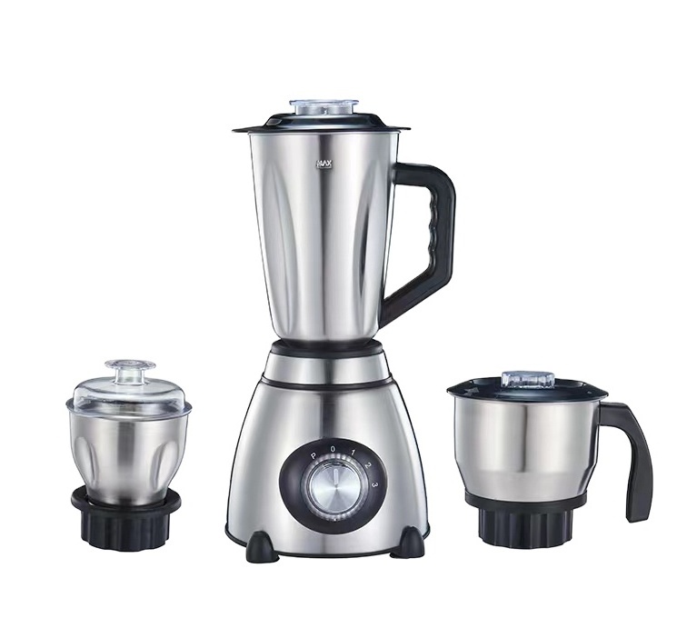 3in1full body stainless steel multifunction electric blender mixer fruit juicer food processor