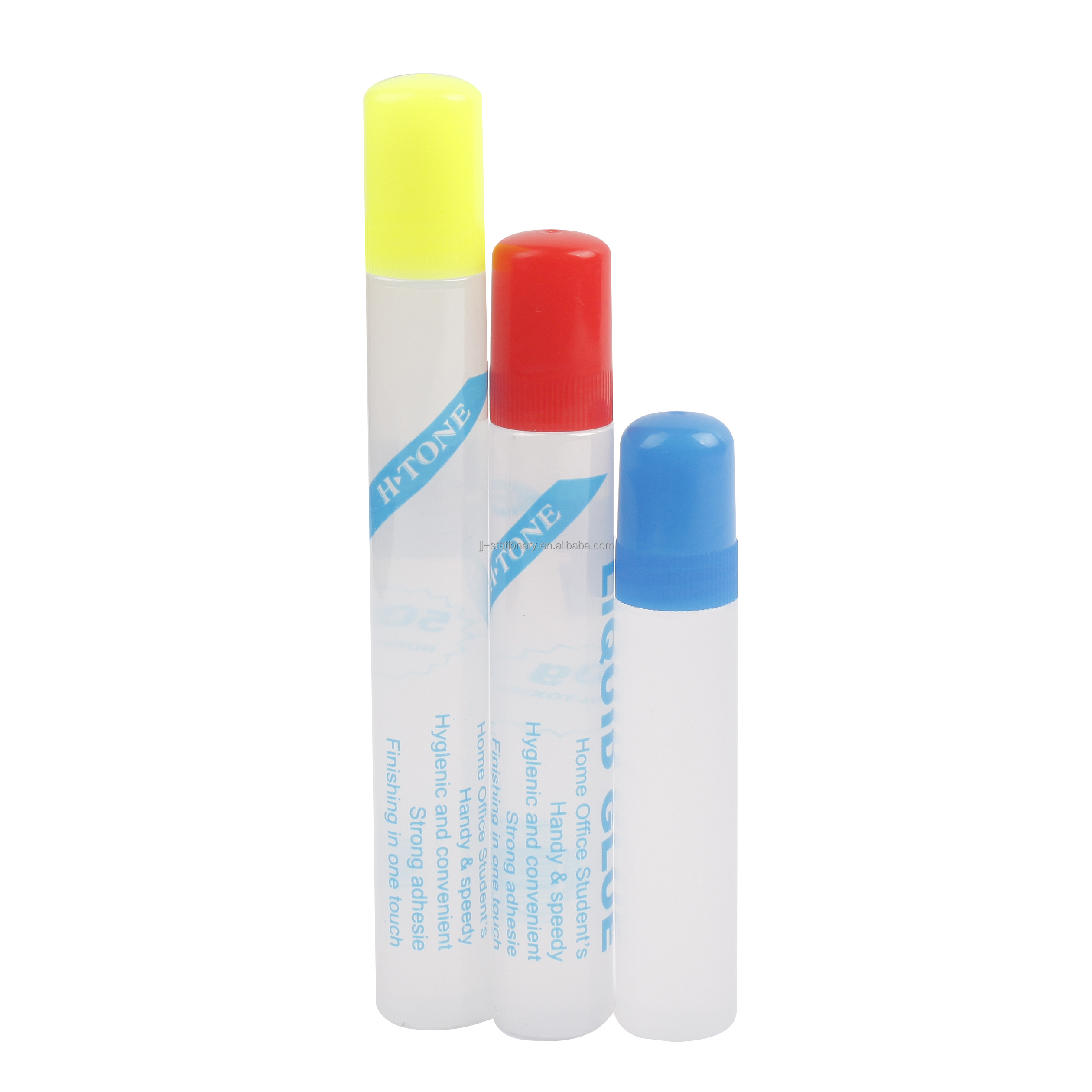 Custom Clear liquid glue stick school DIY craft stationery water glue pen for paper 30/40/50g transparent liquid glue for slime