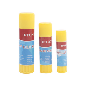 Wholesale Office pvp glue stick tube brands custom paper power adhesive solid glue stick 8/15/25g Colour Gluestick stationery