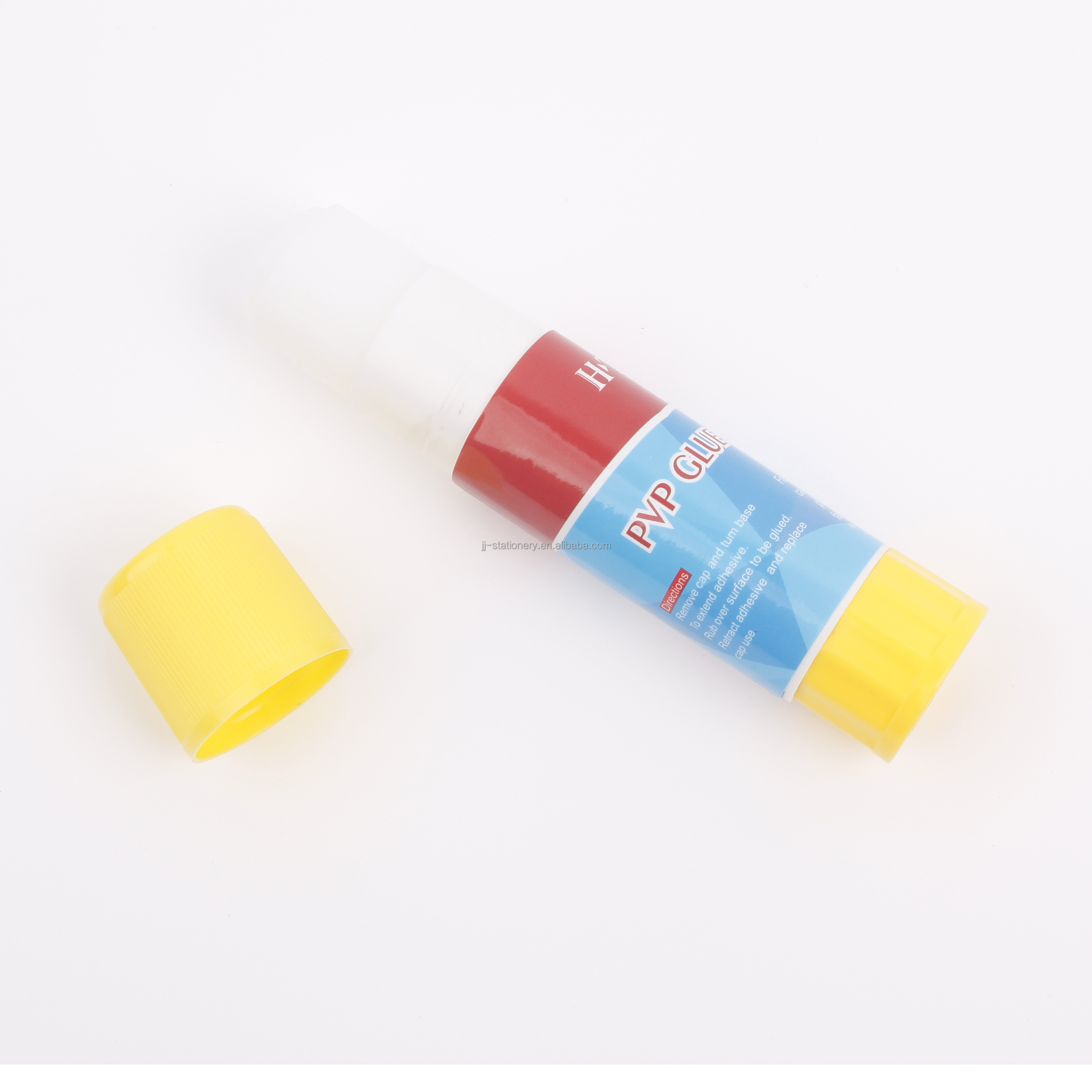 Wholesale Office pvp glue stick tube brands custom paper power adhesive solid glue stick 8/15/25g Colour Gluestick stationery