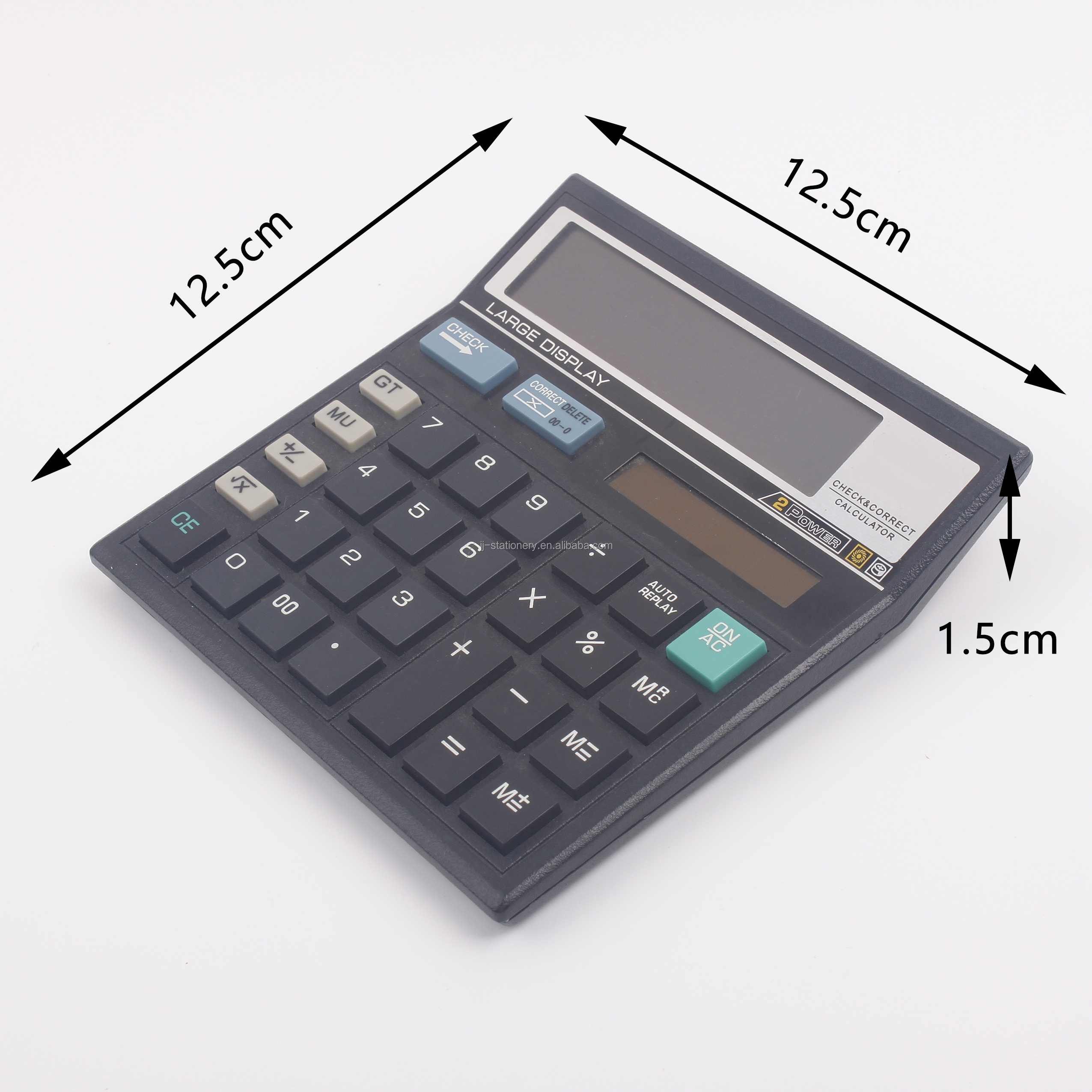 Desk Office Calculator with Large LCD Display Big Sensitive Button 12 Digits Desktop Calculator