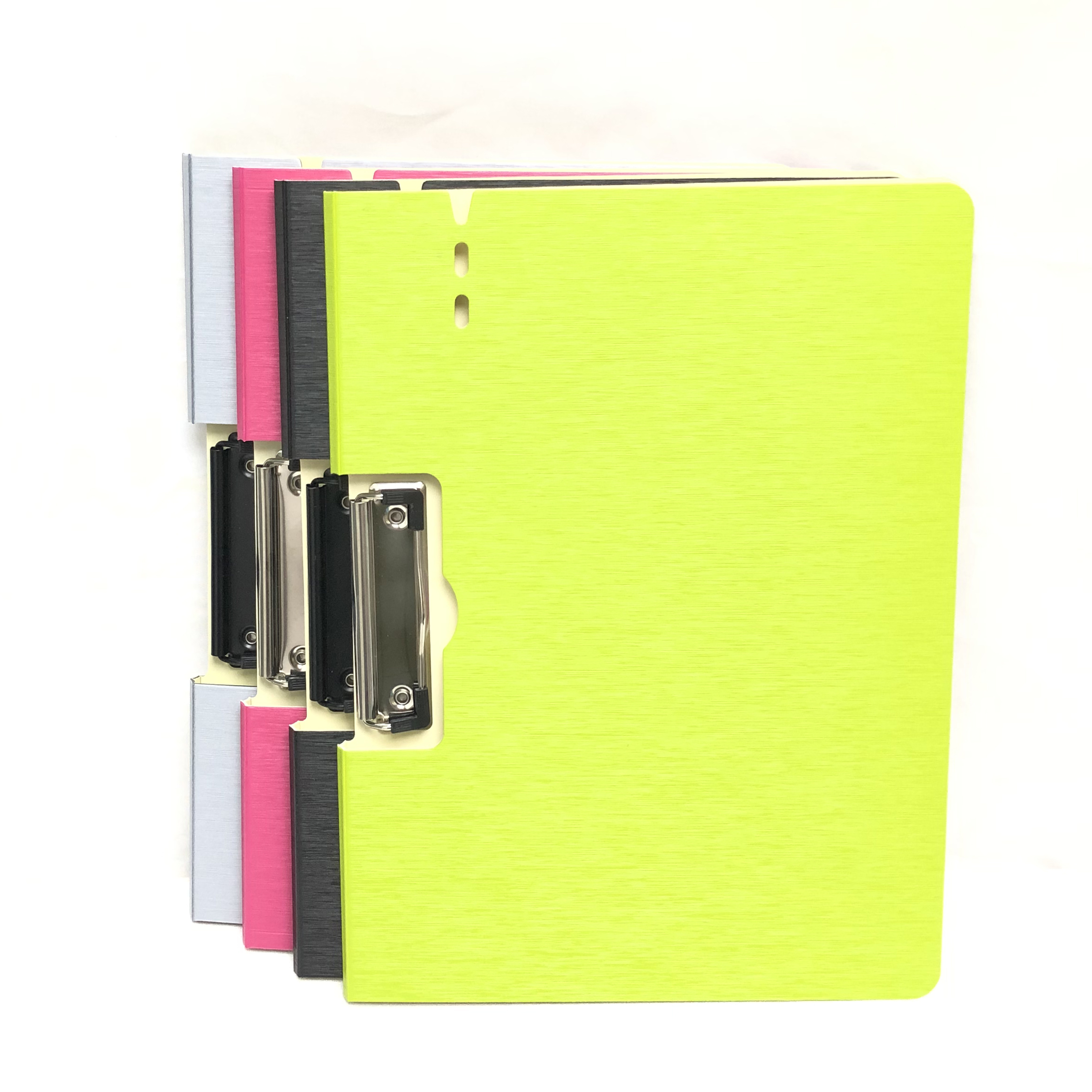 High quality 2020 new 2mm thickness plastic PP hardboard office Double-side clip board clipboard A4 document folder with cover