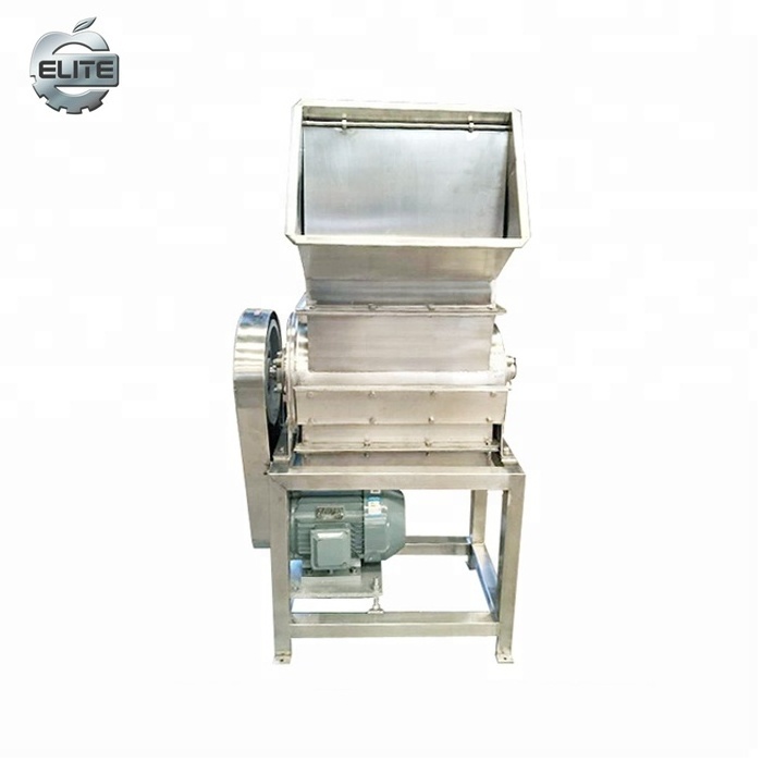 Fresh ginger hammer crusher fruit crushing machine industrial fruit crusher