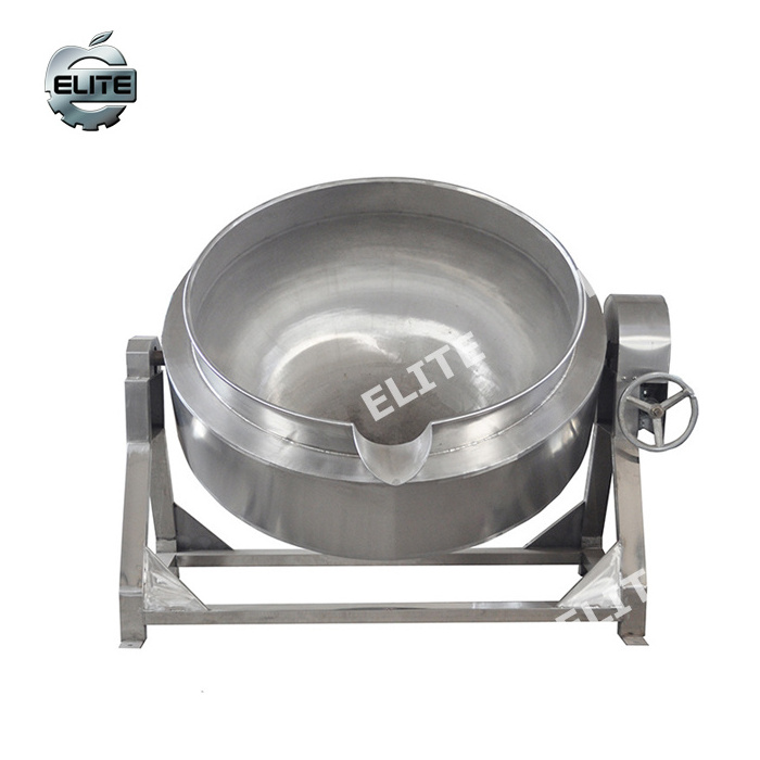 Electric Jacketed Kettle With High Pressure Canner Stirrer