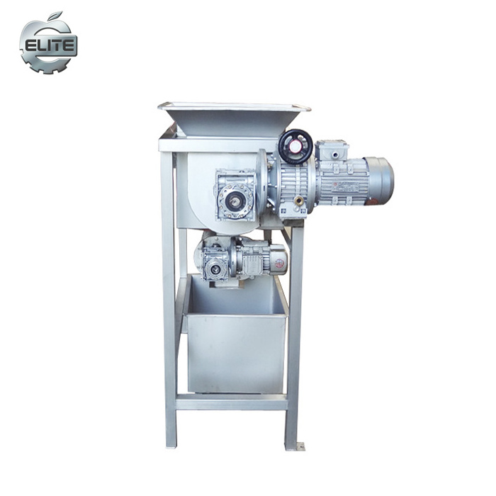 Electric grape crusher with stem separator grape destemmer grape stem removing machine price