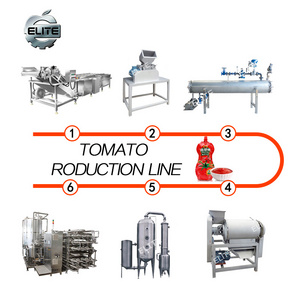 Concentrated Tomato Paste Processing Line Tomato Sauce Production Line Machine