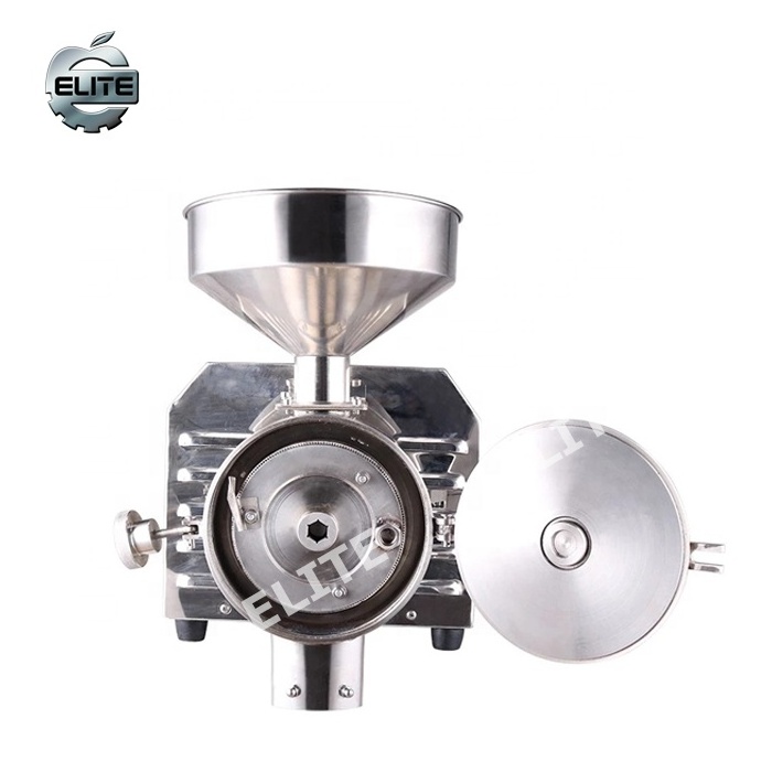 Stainless steel soybean grinding machine commercial grain mill for cereals spices grinder