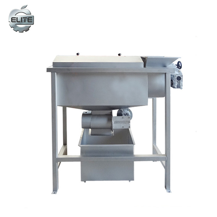 Electric grape crusher with stem separator grape destemmer grape stem removing machine price