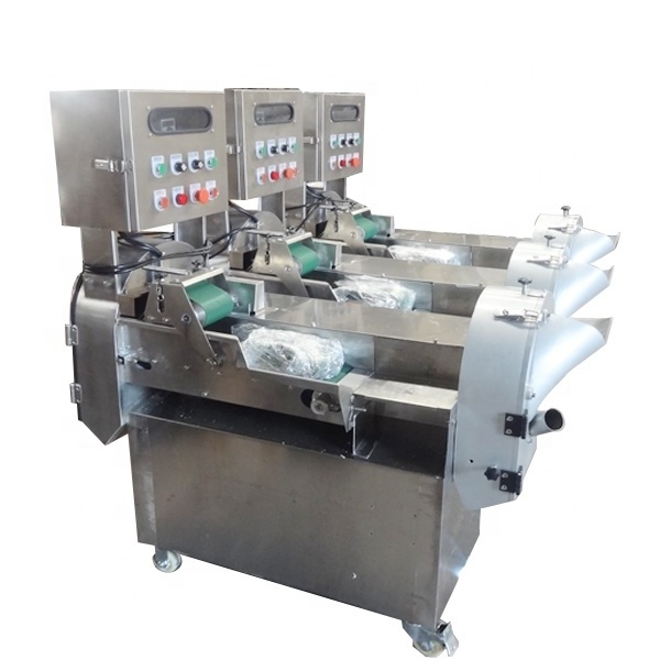 Cube cutting fruit machine / potato slicer / vegetable plantain chips manufacturing machines