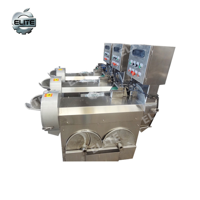 High Speed Electric Coconut Pineapple Mango Fruit Dicer Carrot Potato Tomato Onion Vegetable Dicing Cutting Machine