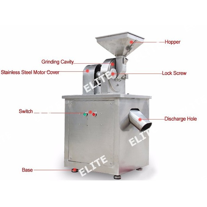 Stainless Steel Maize Mill Grinding Machine Price Corn Flour Spice Wheat Grinding Machine