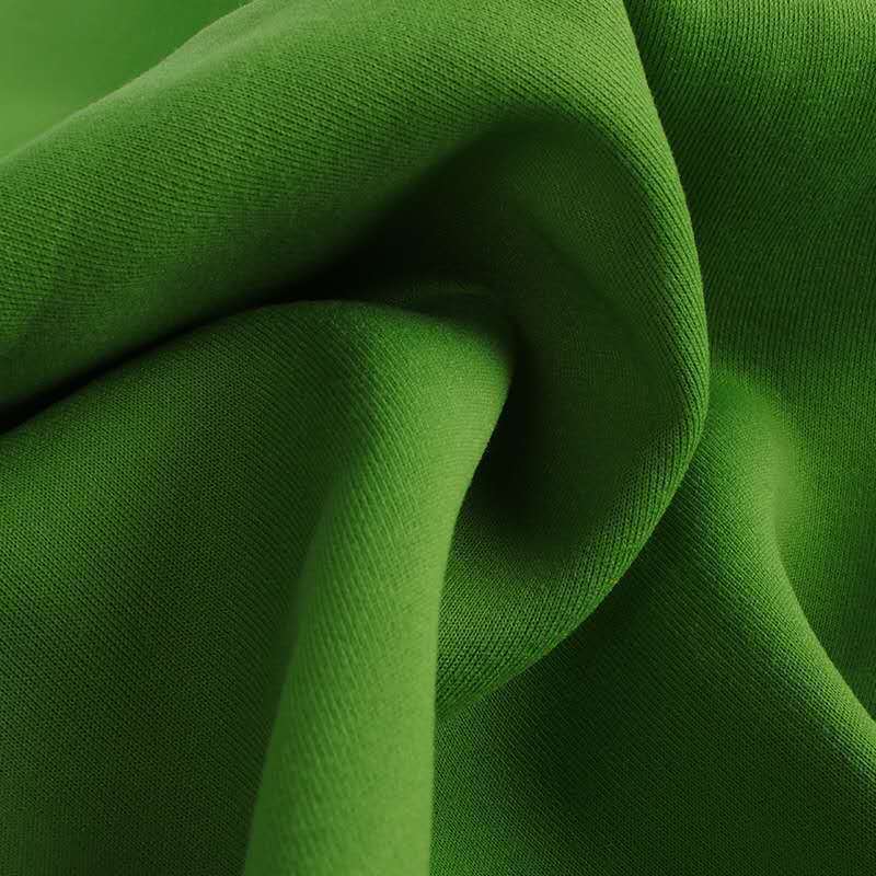 Fabric and Textiles C Hoodie Fabric for Clothing 100% Polyester Fleece Fabric Plain Weft Knitted Hoodie Sweater A4 Paper Size