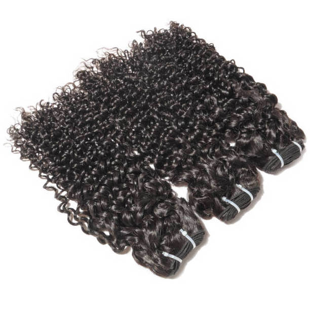 Wholesale Vendor 100% Cuticle Aligned Virgin Raw Indian Hair Human Long Mink Straight Curly Wave  Wefted Bundles Extensions