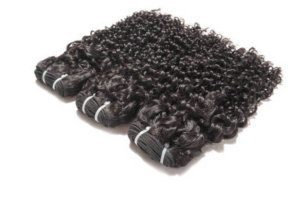 Wholesale Vendor 100% Cuticle Aligned Virgin Raw Indian Hair Human Long Mink Straight Curly Wave  Wefted Bundles Extensions