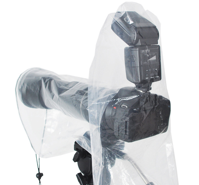 JJC RI-4C Camera Rain Cover to protect your DSLR Camera from rain, dust and mud effectively